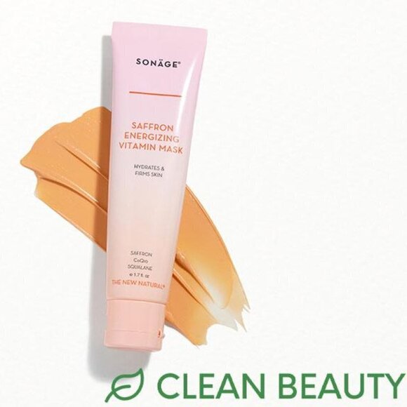 SONÄGE Saffron Energizing Hydrating Face Mask - Picture 1 of 7